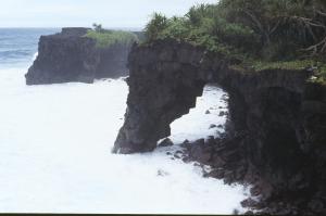 South coast walkway, Upolu, Samoa